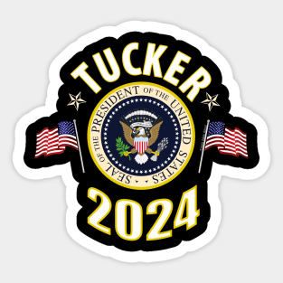 Tucker for President 2024 Sticker